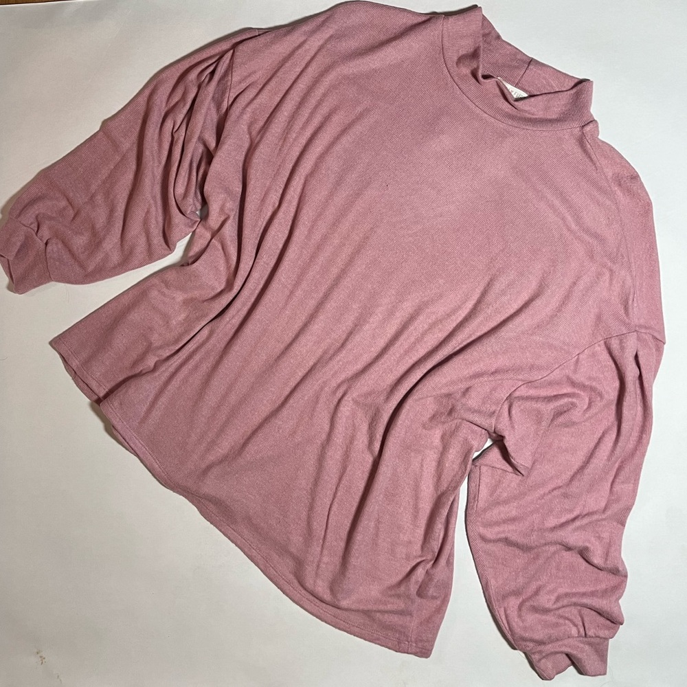 Drop Shoulder Hacci by Ultra Flirt